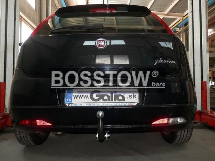 Anhängerkupplung für Fiat-Punto Evo, Baureihe 2009-2011 starr