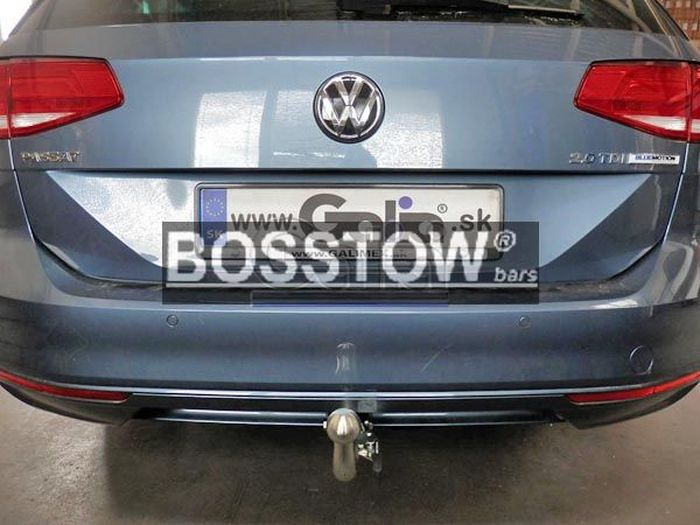 Anhängerkupplung für VW-Passat 3c, incl. 4-Motion, Limousine, Baureihe 2014- abnehmbar