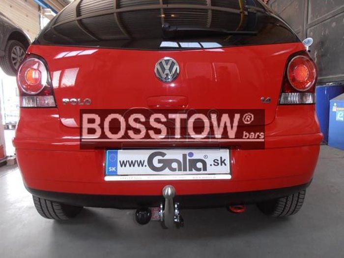 Anhängerkupplung für VW-Polo (9N) Fun, nur für Fzg. mit Anhängelastfreigabe, Baureihe 2005-2009 abnehmbar