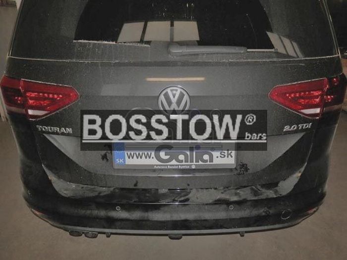 Anhängerkupplung für VW-Touran Van, Baureihe 2015-2023 abnehmbar