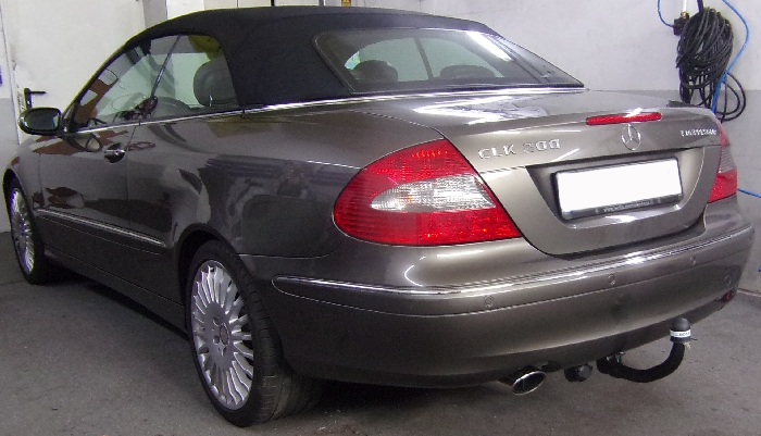 Anhängerkupplung für Mercedes-CLK Cabrio A209, Baureihe 2002- V-abnehmbar