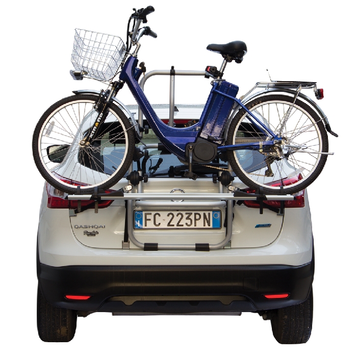 Audi A1 Sportback, 5-T Kombi Bj. 2010-2014, kompatibler Fabbri Fahrradträger f. E- Bike- Elektrofahrrad