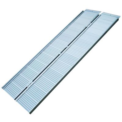Auffahrrampe, Auffahrschiene Aluminium klappbar für Rollstuhl 122x73cm 270kg Auffahrrampe, Auffahrschiene Aluminium klappbar für Rollstuhl 122x73cm 270kg