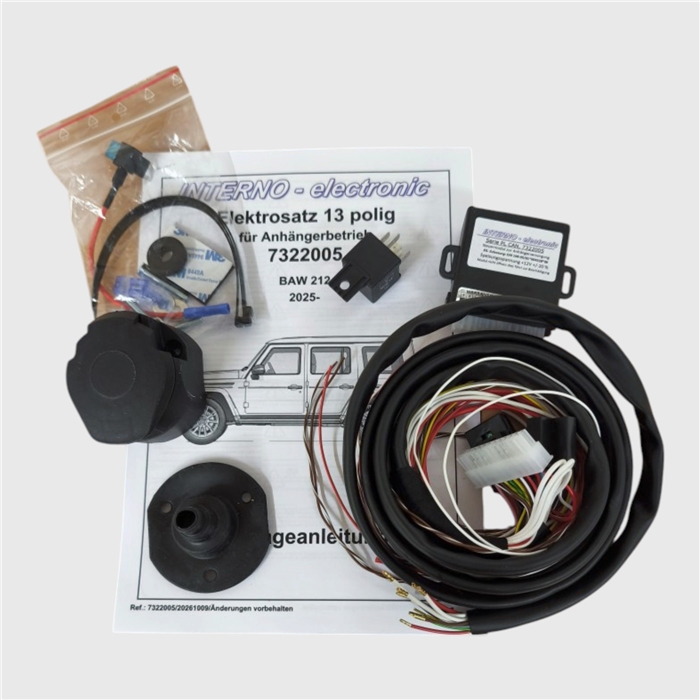 13pol Elektrosatz BAW 212 2025- 13pol Elektrosatz BAW 212 2025-