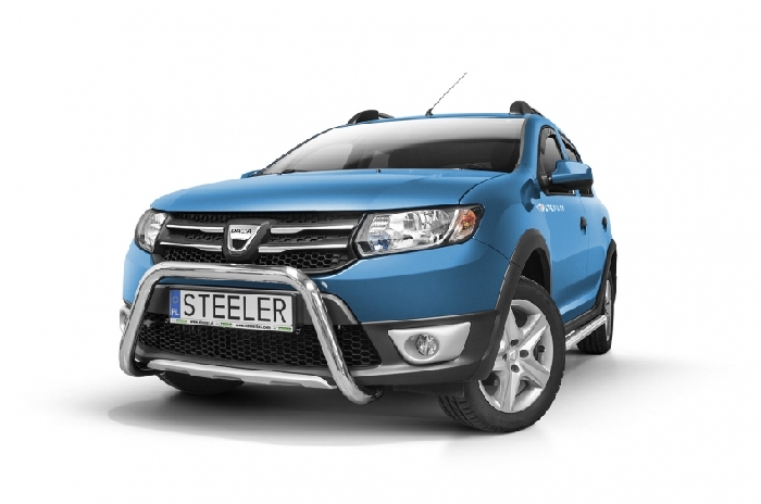 Frontschutzbügel-Bullfänger für Dacia Sandero Stepway 12-16, Stee