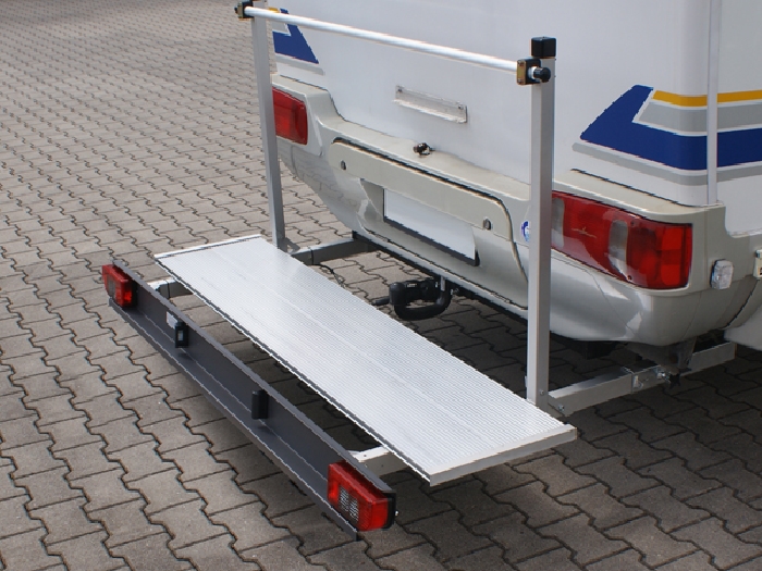 ALUTRANS MAXX Plattformträger 400x1850mm, inkl. Chassisadapter gerade- 35über