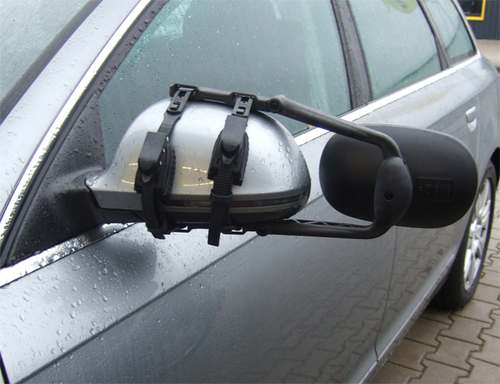 Opel Astra Typ J Fließheck/Limousine Bj. 2009- kompatibler Quick Lock RK Reich Wohnwagenspiegel u. Caravanspiegel