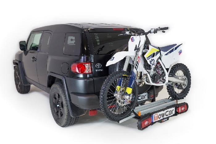 TOWCAR Racing Motorradträger für die Anhängerkupplung