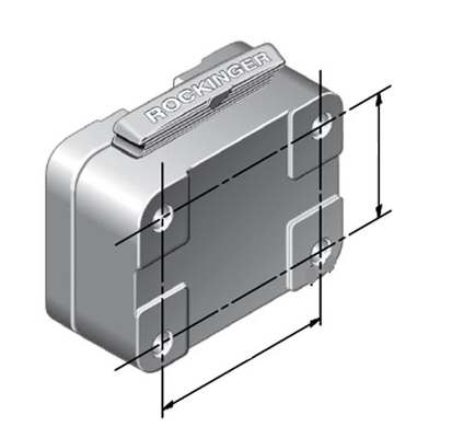 Wechselsytem Rockinger Variobloc Grundplatte 83x 56