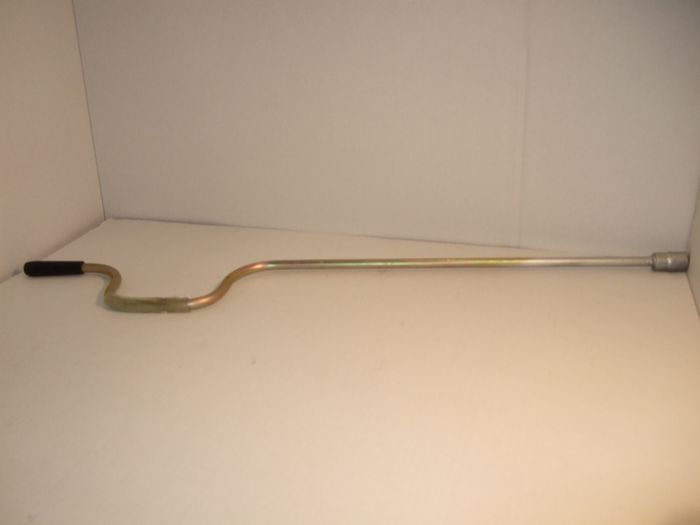 Zubehör: Handkurbel 17mm Schlüsselweite, ca. 620mm lang, Kurbel z. B. für Ausdrehstütze