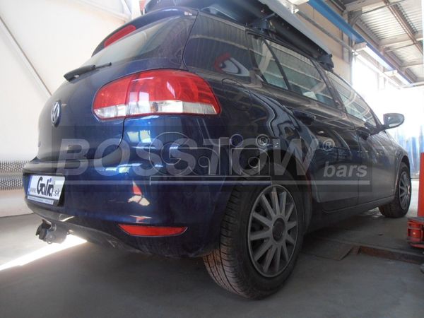Anhängerkupplung für VW-Golf VI Plus, Baureihe 2008-2012 abnehmbar