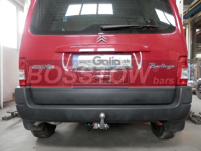 Anhängerkupplung für Citroen-Berlingo Kasten, Bus Kombi, Multisp., Baureihe 2000-2002 abnehmbar Anhängerkupplung für Citroen-Berlingo Kasten, Bus Kombi, Multisp., Baureihe 2000-2002 abnehmbar
