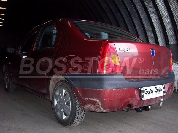 Anhängerkupplung für Dacia-Logan Limousine, Baureihe 2008-2012 abnehmbar