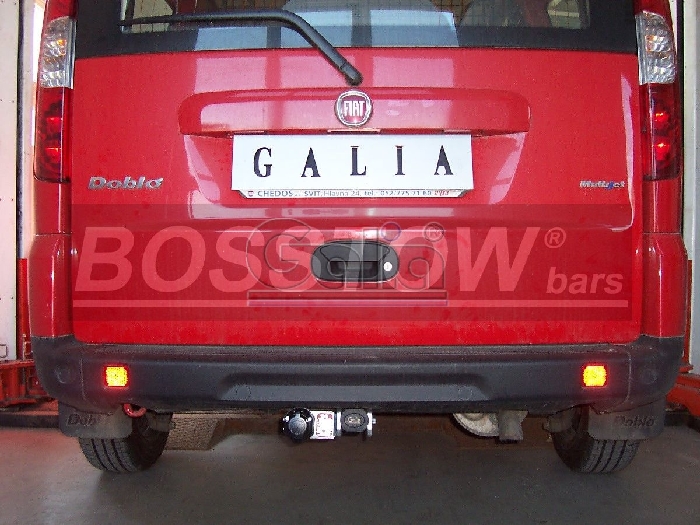 Anhängerkupplung für Fiat-Doblo 223, Baureihe 2000-2005 abnehmbar