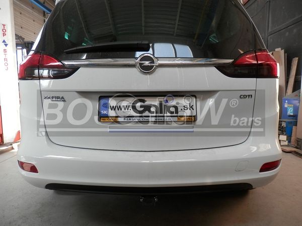 Anhängerkupplung für Opel-Zafira C, Tourer, spez. CNG, Baureihe 2012-2016 abnehmbar