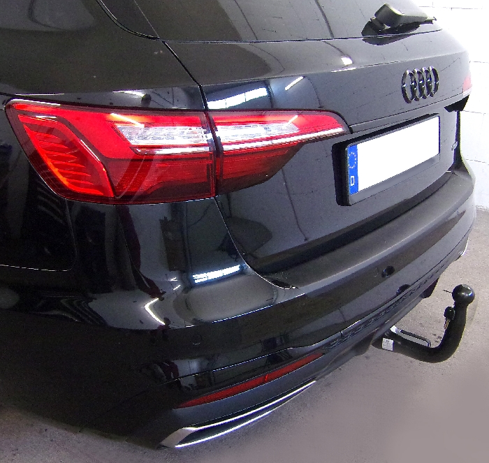 Anhängerkupplung für Audi-A4 Avant Quattro, incl. S4, nicht RS, Baureihe 2015-2024 V-abnehmbar