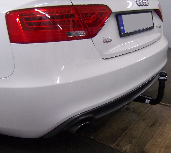 Anhängerkupplung für Audi-A5 Sportback, mit Elektrosatzvorbereitung, Baureihe 2009-2016 V-abnehmbar &ndash; Bild 5 von 6