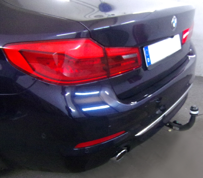 Anhängerkupplung für BMW-5er Limousine G30, speziell 530e, nur für Heckträgerbetrieb, Baureihe 2019-2024 S- schwenkbar