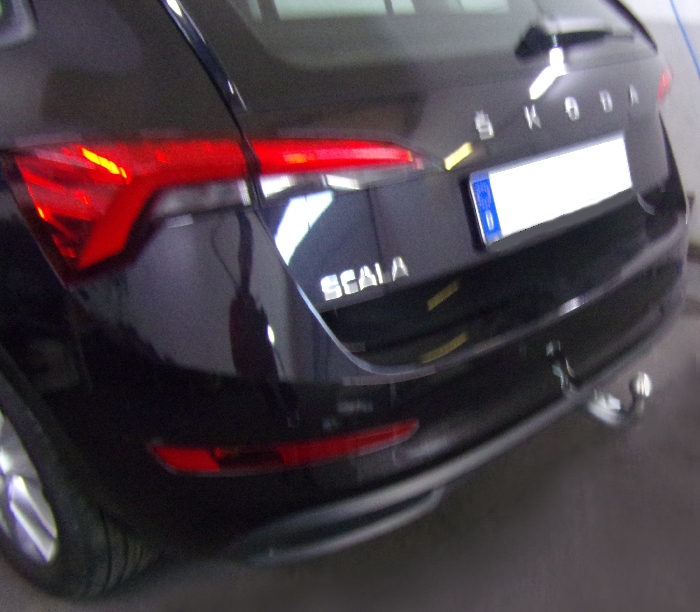 Anhängerkupplung für Skoda-Scala für Fahrzeuge mit AHK-Vorbereitung (vorab Anhängelast prüfen), Baureihe 2019-2023 abnehmbar
