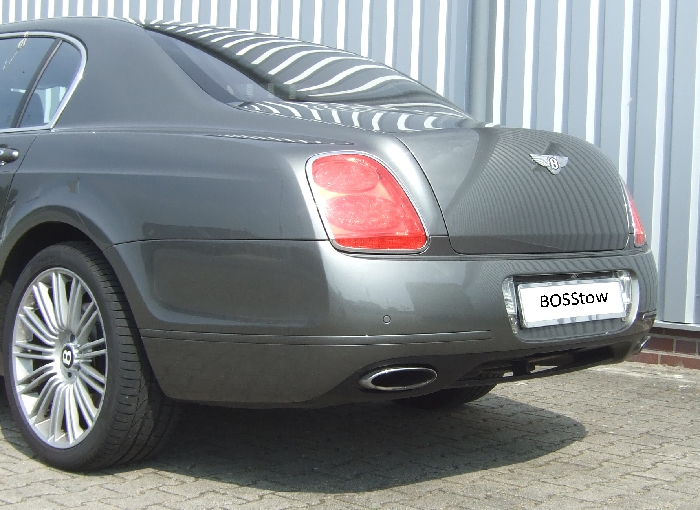 Anhängerkupplung für Bentley-Continental Flying Spur Limousine, nur für Heckträgerbetrieb, Montage nur bei uns im Haus, Baureihe 2005-2013 V-abnehmbar