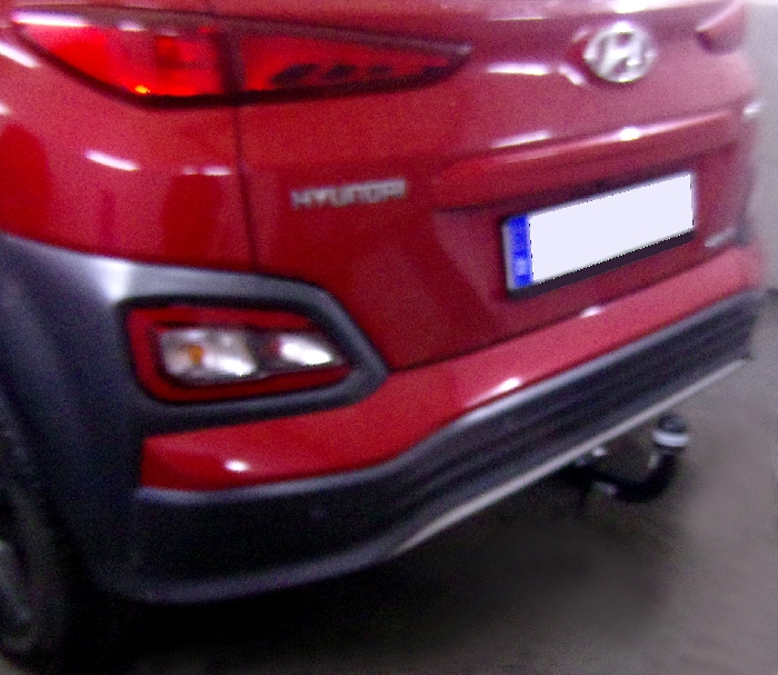 Anhängerkupplung für Hyundai-Kona Elektro nur für Heckträgerbetrieb, Baureihe 2018-2023 V-abnehmbar