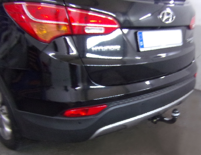 Anhängerkupplung für Hyundai-Santa Fe DM, mit Elektrosatzvorbereitung, Baureihe 2012-2018 abnehmbar