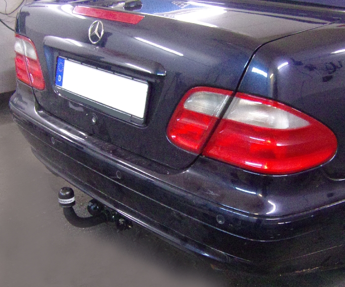 Anhängerkupplung für Mercedes-CLK Coupé, Cabrio C208, nicht 430, Baureihe 1997-2002 abnehmbar