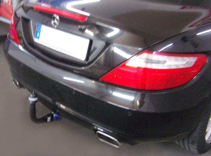 Anhängerkupplung für Mercedes-SLK R172, nur für Heckträgerbetrieb, Montage nur bei uns im Haus, Baureihe 2011- V-abnehmbar