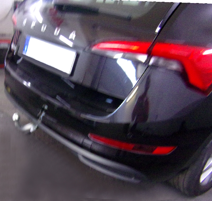Anhängerkupplung für Skoda-Scala für Fahrzeuge mit AHK-Vorbereitung (vorab Anhängelast prüfen), Baureihe 2019-2023 abnehmbar