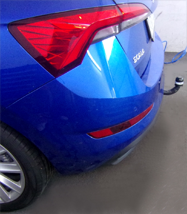 Anhängerkupplung für Skoda-Scala für Fahrzeuge mit AHK-Vorbereitung (vorab Anhängelast prüfen), Baureihe 2023- starr