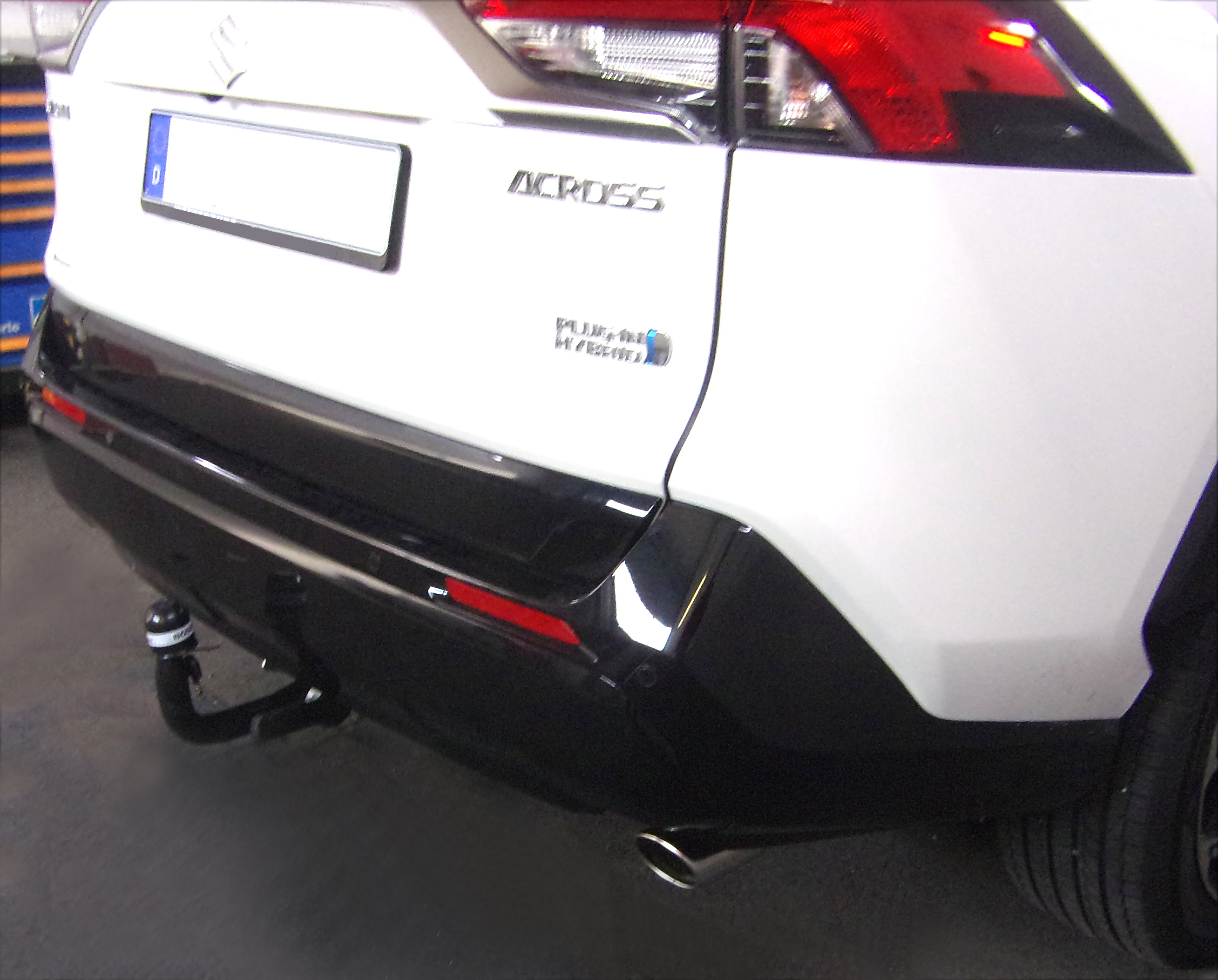Anhängerkupplung für Suzuki-Across Hybrid, spez. Fzg. mit sensorgesteuerter Heckklappe, Baureihe 2020- &ndash; Bild 5 von 5