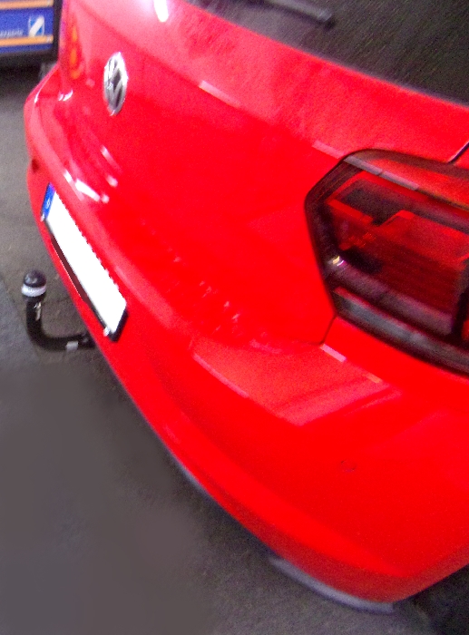 Anhängerkupplung für VW-Polo (AW) Schrägheck, spez. GTI, Baureihe 2021-2023 V-abnehmbar