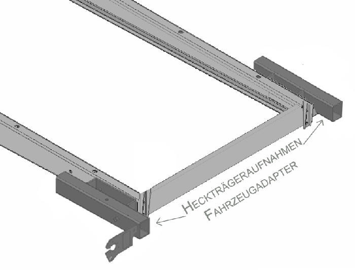 ALUTRANS Premium Grundträger universell 150kg